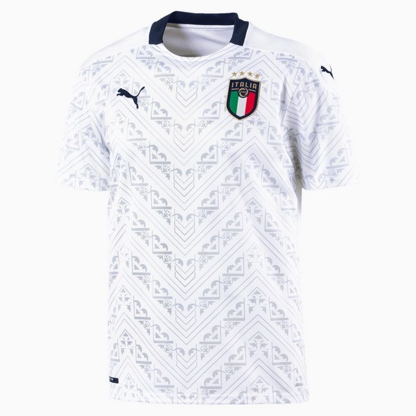 Camiseta Italia Segunda equipación 2020 Blanco